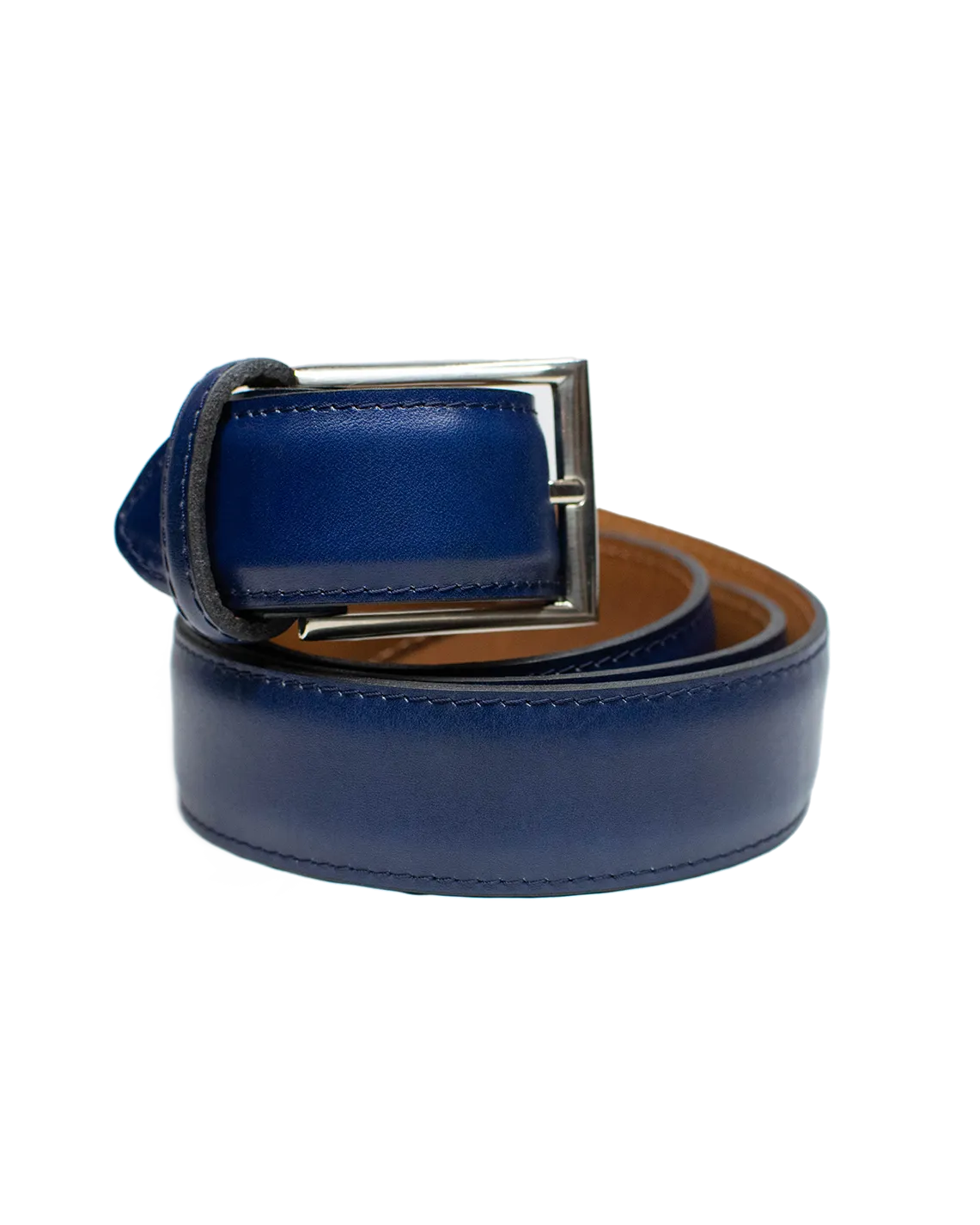 Cinturón clásico en color azul
